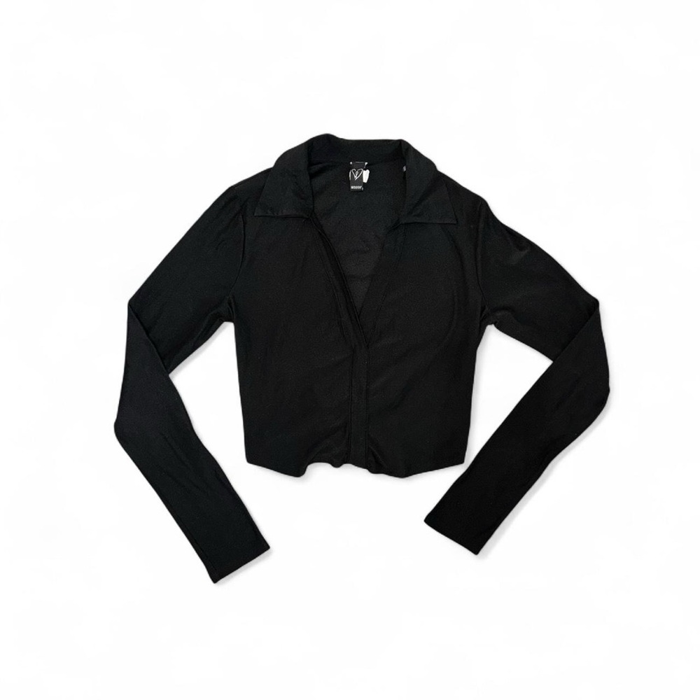 Windsor Black Crop Top